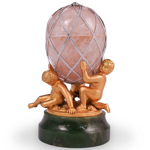 Faberge Imperial Diamond Trellis Egg