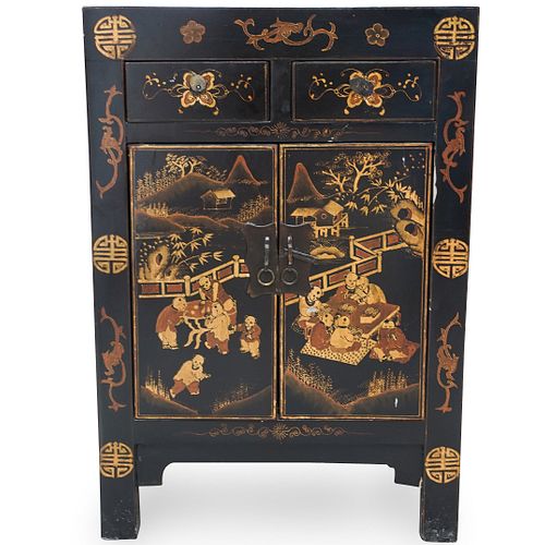 Chinese Lacquered Cabinet