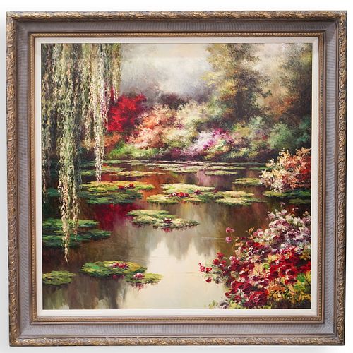Large Signed Oil Painting