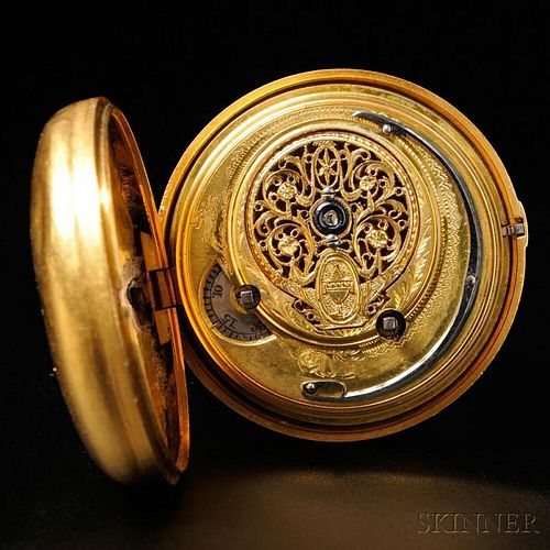 Smith Gilt-sterling Pair Case Watch