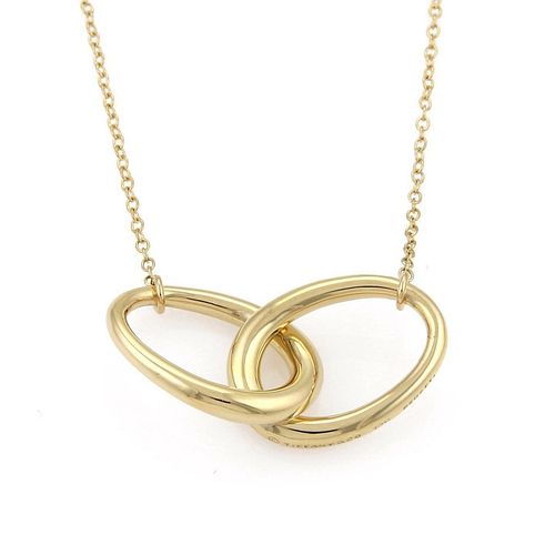 Tiffany & Co. 18k Yellow Gold Pendant Necklace