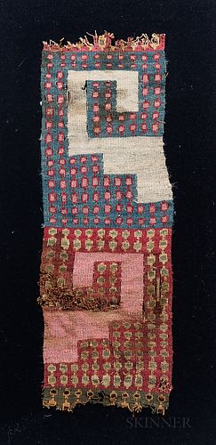 Pre-Columbian Textile Band Fragment