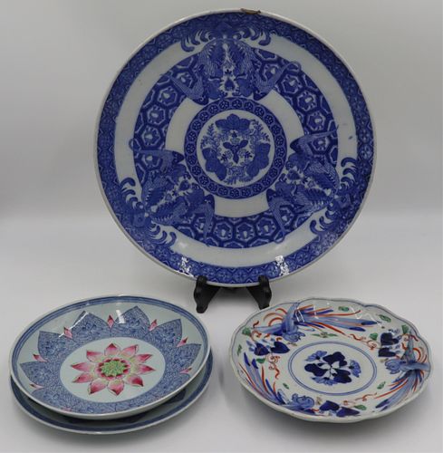 Chinese and Japanese Porcelain Grouping.