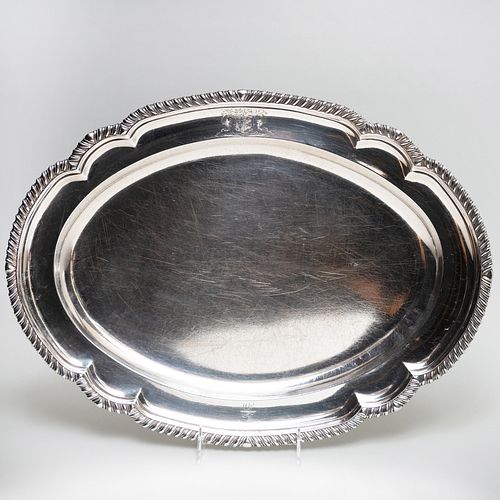 George III Silver Platter
