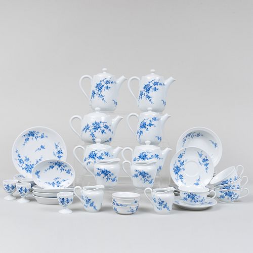Set of Limoges Porcelain 'Breakfast in Bed' Wares from the Ritz Hotel in Paris