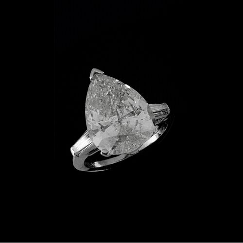 EGL Diamond and Platinum Ring