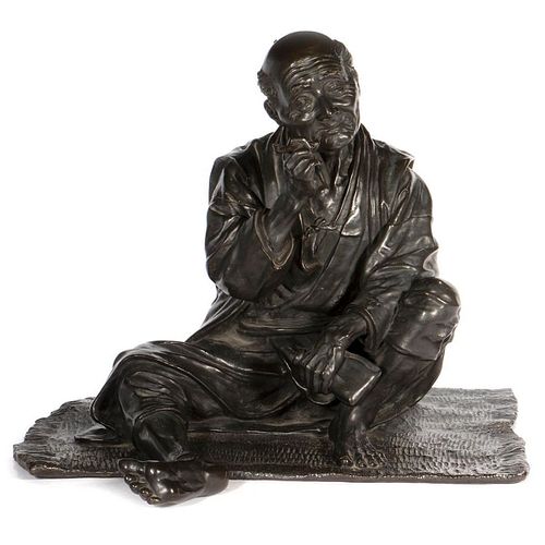 A late 19th-century Japanese bronze
