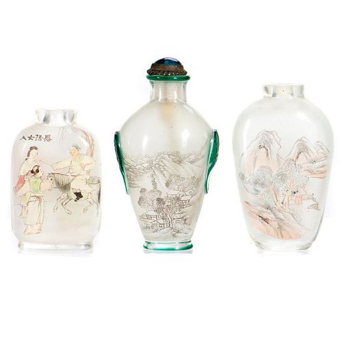 Chinese painted snuff bottles
