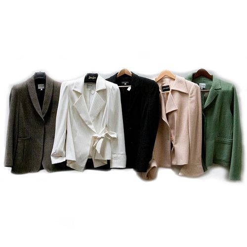 Five Giorgio Armani blazers