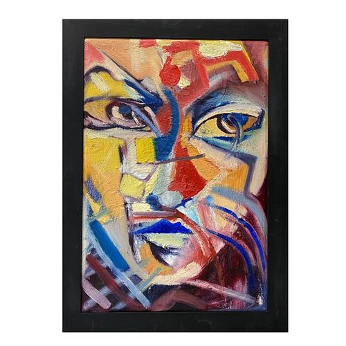 Unknown Artist, "Woman's Abstract Face"