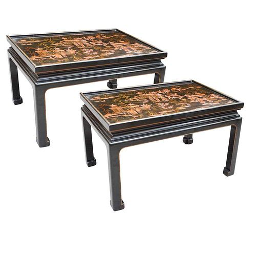 Chinese Lacquer Tables