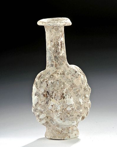 Roman Sidonian Glass Vessel, Janus-Headed