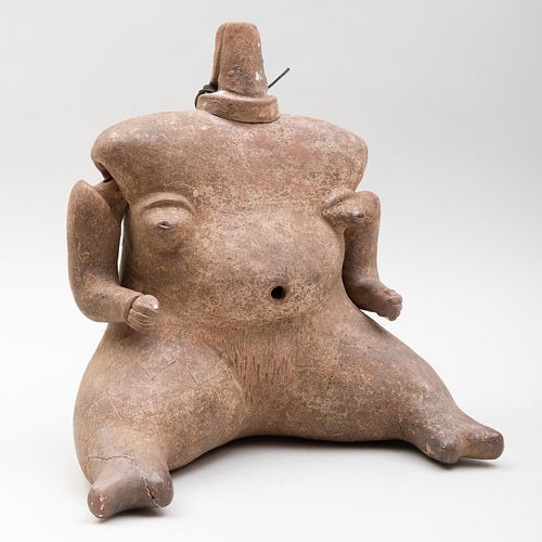 Preclassic Terracotta Articulated Seated Female Figure