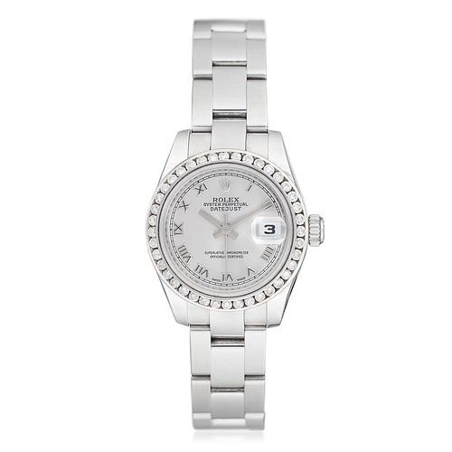 Rolex Datejust Ref. 179160 Diamond Ladies Watch in Steel