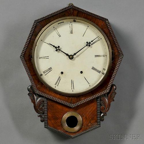 Jerome Ripple Front Wall Clock