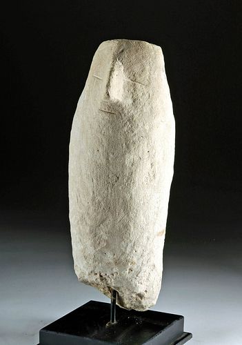 Rare Chilean Neolithic Sandstone Guardian Idol