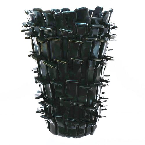 Fulvio Bianconi for the Venini Glassworks "Ritagli" Vase - Courtesy of Lawrence Jeffrey Decorative Arts, Connecticut