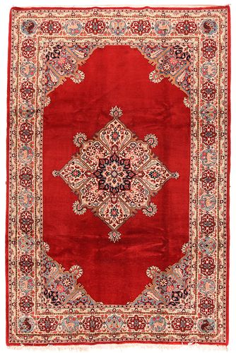 Fine Semi Antique Persian Royal Sarouk 10' 9'' x 7' 0''