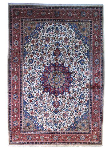 Fine Semi-Antique Persian Sarouk 8'2'' X 12'5''