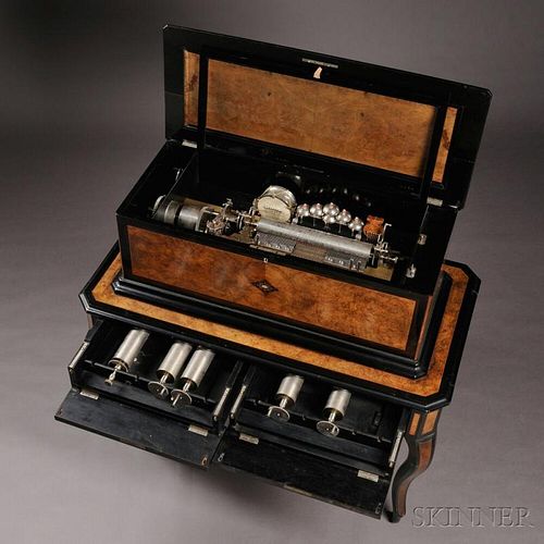 Paillard & Company Interchangeable Orchestral Cylinder Musical Box