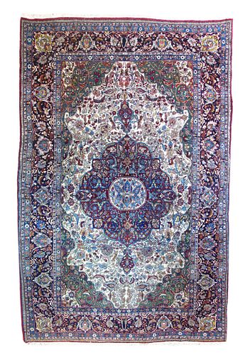 Fine Antique Persian Tehran 6'10" x 12'