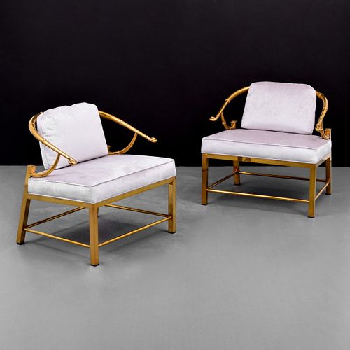 Pair of Charles Pengally Arm Chairs