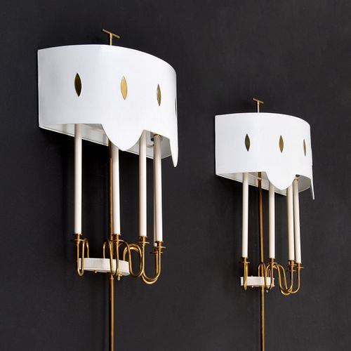 Pair of Sconces Attributed to Tommi Parzinger