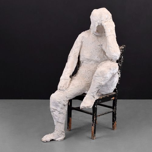 Life-Size George Segal Figural Sculpture