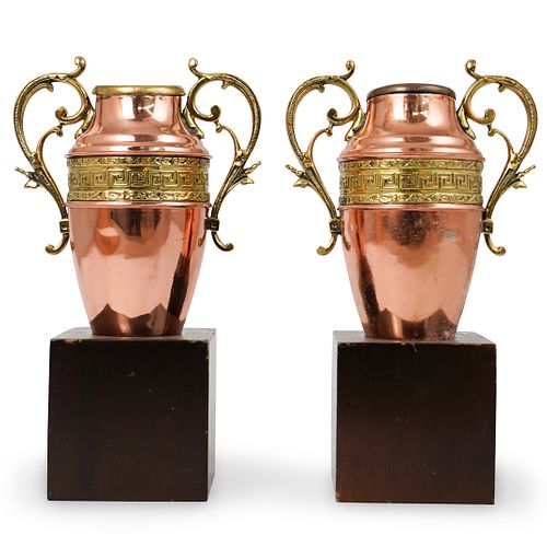 Neo Classical Mixed Metal Urns