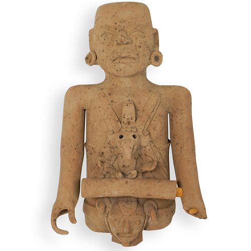Pre Columbian Style Ceramic Sculpture