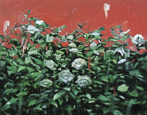 JERICO CABRERA CARANDANG <br>(Rosario - Filippine  1992)<br>White roses, 2019 