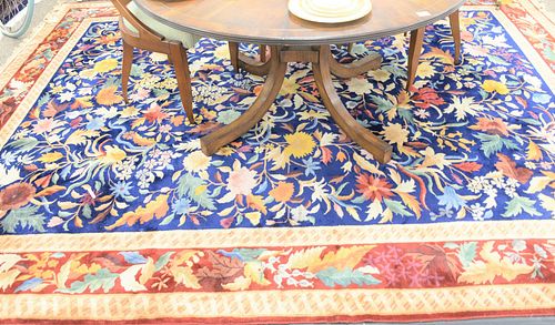 Chinese Oriental carpet, 8' 7" x 11' 4".
