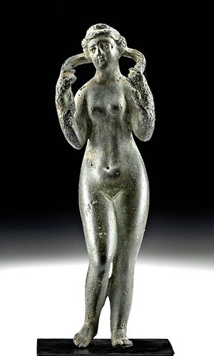 Roman Leaded Bronze Nude Aphrodite, ex-Royal Athena