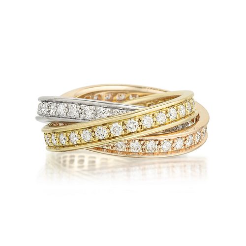 Cartier Trinity Diamond Ring