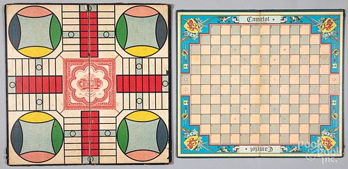Three vintage board games