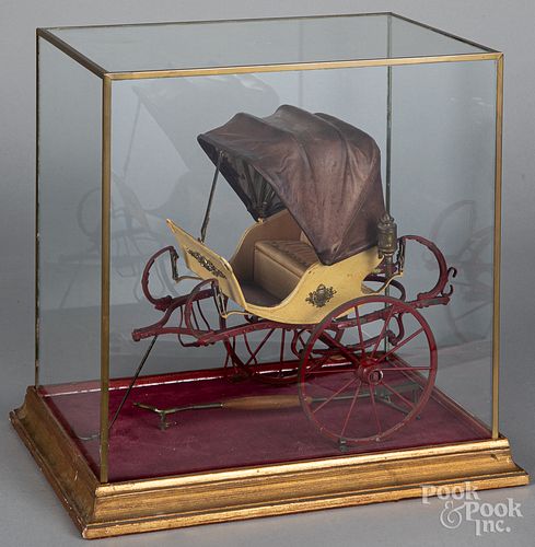 French model carriage, late 19th c.