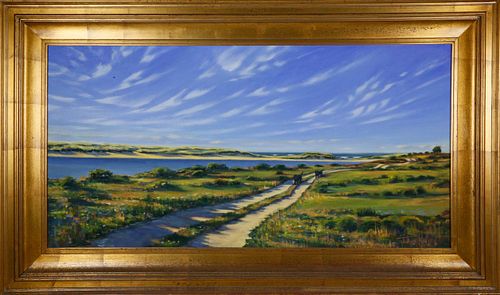 Illya Kagan Oil on Canvas, "Long Pond"