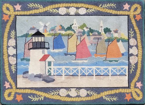 Claire Murray Wool Hooked Rug