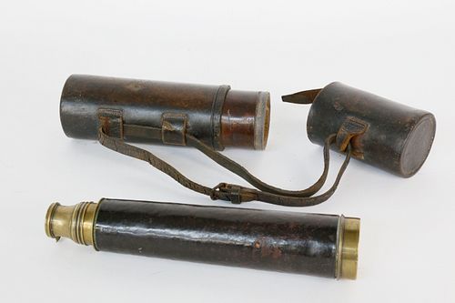 J. Ronchetti, Manchester Brass and Leather Spyglass