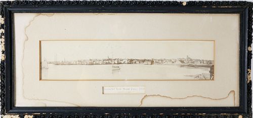 Henry S. Wyer Panoramic Photograph of Brant Point, 1895