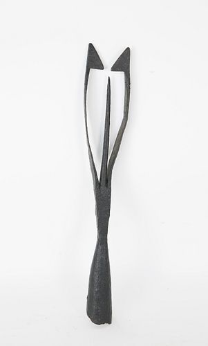 Wrought Iron Eel Spear, 19th Century