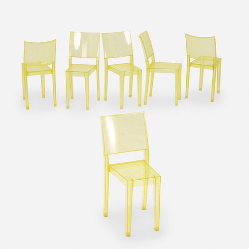Philippe Starck, La Marie chairs, set of six