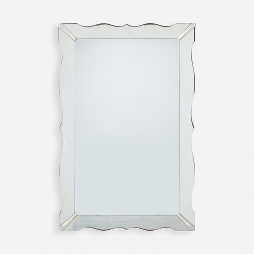 Contemporary, Venetian style mirror