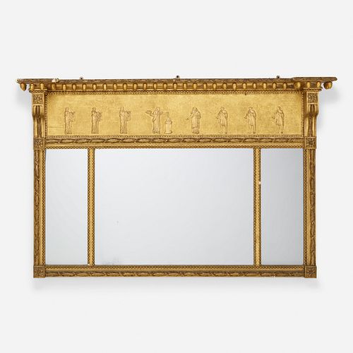 Regency style mirror