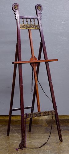 Victorian Wood Easel