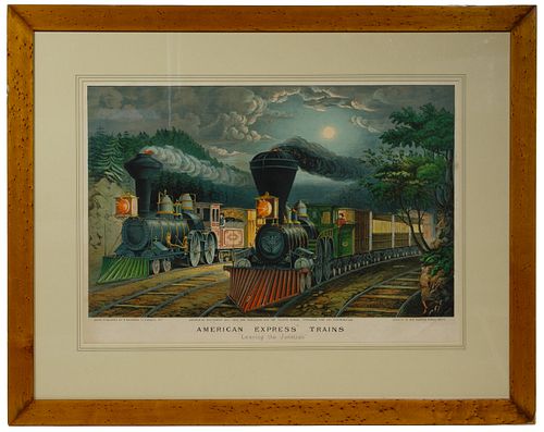 British Steam Locomotive Print