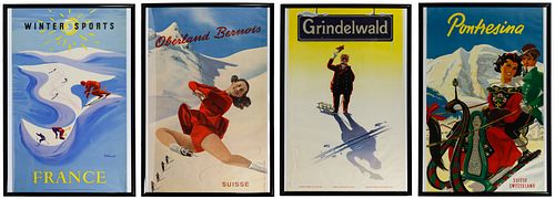 Winter Sports Poster Assortment
