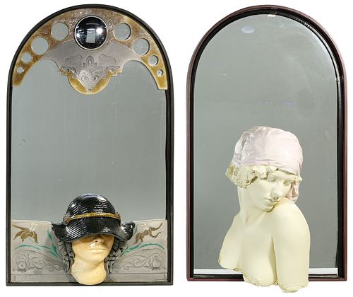Marc Sijan (American, b.1946) Sculptures on Mirrors