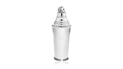 Large Early Georg Jensen Cocktail Shaker #462C
