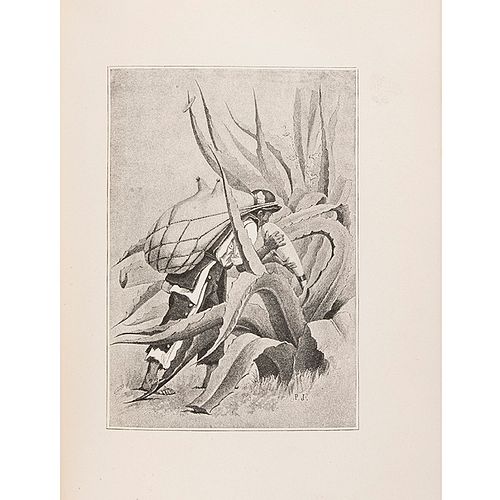 Bibesco, Georges. Au Mexique 1862, Combats et Retraite des Six Mille.París: E. Plon, Nourrit et Cie.,1887. 23 sheets, 1 map, 3 plans
